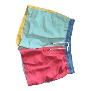 American Eagle Colorblock Swim Shorts Men’s size large